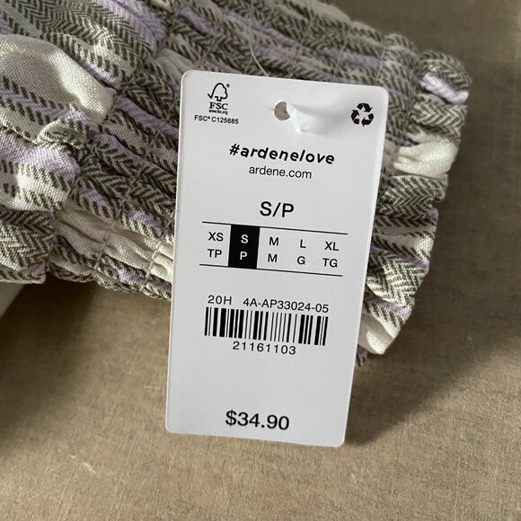 Ardene's Smocked Waist Wide Leg Pants - Picture 6 of 9